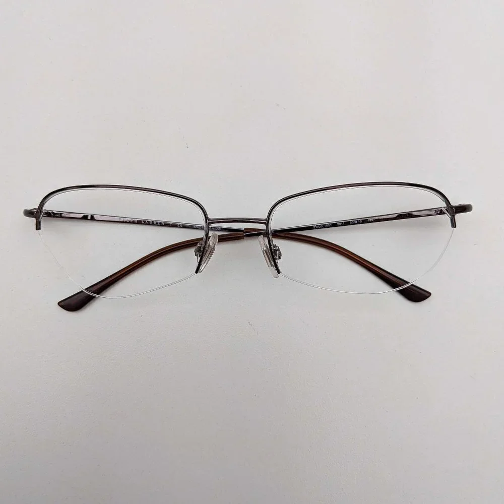 🕶️Ralph Lauren Polo 1001 9011 Eyeglasses 53/19 135 /KAG843🕶️​